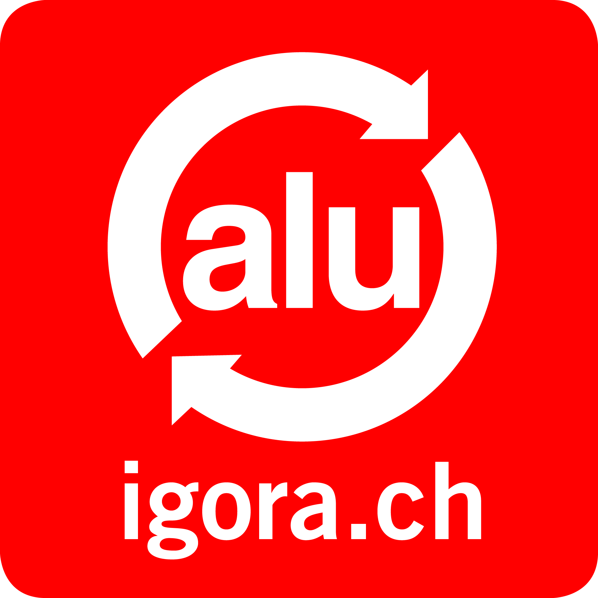 Igora ALU - 100% Recycling - 0% Littering