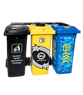 "Totem de recyclage 3" – Livraison et facturation par petrecycling.ch