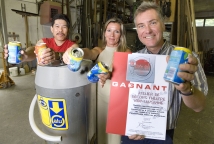 Trois nouveaux champions suisses et un super-collecteur lors du 10e Prix du recyclage de l’aluminium