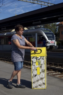 Collecte des matières valorisables: un train d’avance pour la Südostbahn
